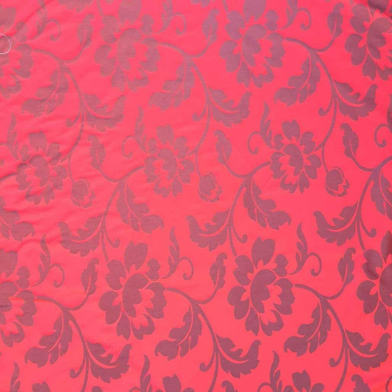 Premium Daisy Floral Flowers Curtain Brocade Fabric 140cm
