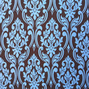 Designer Damask Floral Fabric Curtain Brocade 140cm