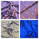 10m Mirror Sequins Taffeta Fabric 60" Wide