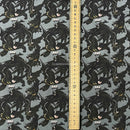 Tissu artisanal en coton à imprimé Batman