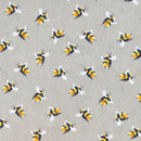 Bumble Bee 100% Cotton Craft Quilting Fabric 140cm Wide