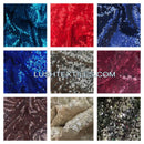 All Over Sequins On Net Fabric - Bull Ring Fabrics