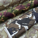 Army Camp Camouflage Cotton Drill Fabric Thick Quality Uniforms/ Workwear 60'' - Bull Ring Fabrics