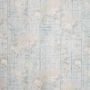 Atlantic Ocean Map Print Cotton Craft Curtain Upholstery Fabric - Bull Ring Fabrics