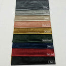 Bellissimo Plush Velvet Curtain Fabric, Dark Red - Bull Ring Fabrics