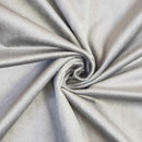 Bellissimo Plush Velvet Curtain Fabric, Light Grey - Bull Ring Fabrics