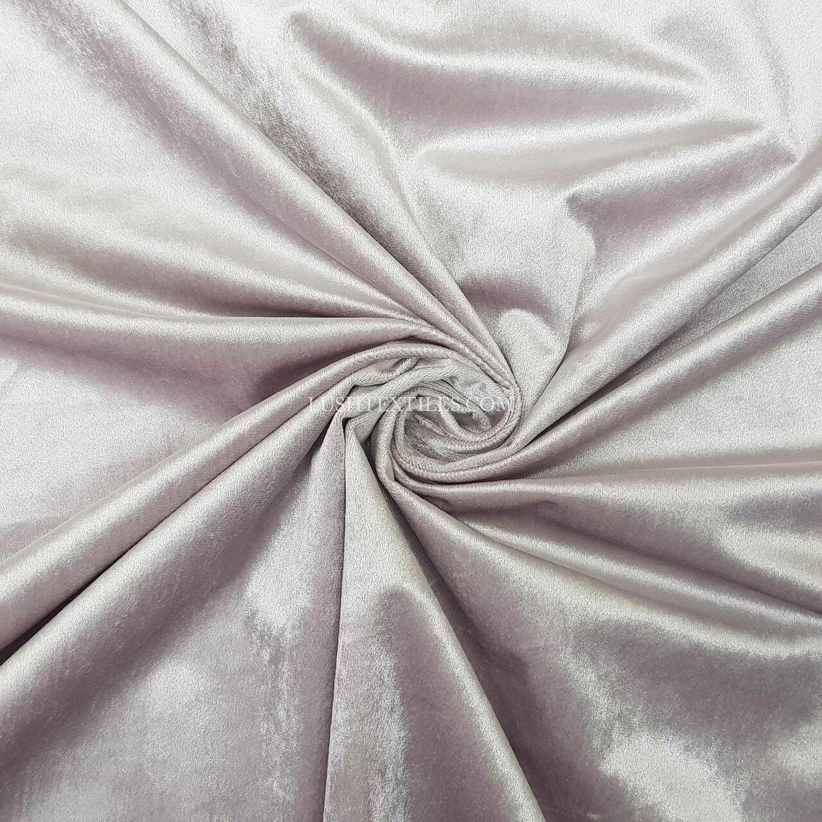Bellissimo Plush Velvet Curtain Fabric, Lilac - Bull Ring Fabrics