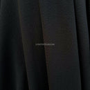 Black Cotton Viscose Crepe Stretch Jersey Abaya Dress Fabric 150 cm - Bull Ring Fabrics