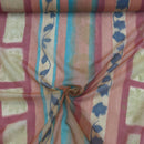 Brown Pattern Sheer Voile Dress Window Draping Net Curtain Cheap Fabric 150cm - Bull Ring Fabrics
