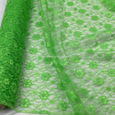 Budget Floral Flowers Lace Fabric - Bull Ring Fabrics
