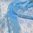 Budget Floral Flowers Lace Fabric - Bull Ring Fabrics