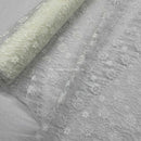 Budget Floral Flowers Lace Fabric - Bull Ring Fabrics