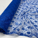 Budget Floral Flowers Lace Fabric - Bull Ring Fabrics