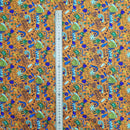 Bugs & Spiders Cotton Poplin Fabric, Orange - Bull Ring Fabrics