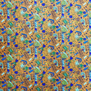 Bugs & Spiders Cotton Poplin Fabric, Orange - Bull Ring Fabrics