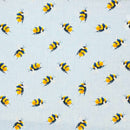 Bumble Bee 100% Cotton Craft Quilting Fabric 140cm Wide - Bull Ring Fabrics