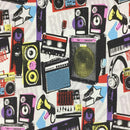 Digital Print Cotton Rich Fabric Curtain Craft Upholstery 140cm