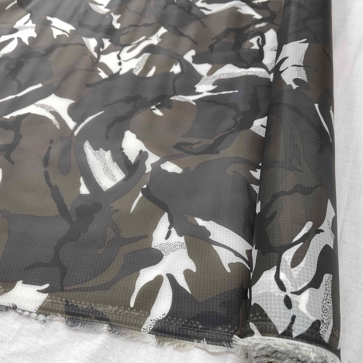 Camouflage Waterproof Ripstop Fabric - Bull Ring Fabrics