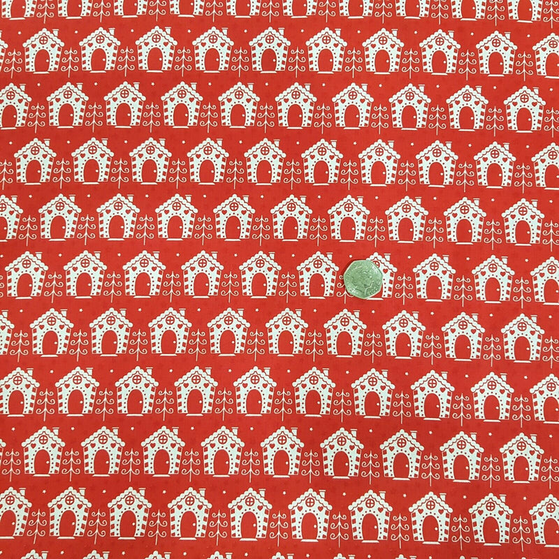 Christmas Polycotton XMAS Quilting Dress Sewing Fabrics 112cm