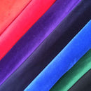 Plain Cotton Velvet Fabric Plush Theatre Costumes Material 112cm