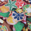 Christmas Cookies Print Digital Cotton Fabric - Bull Ring Fabrics