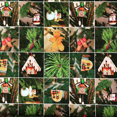 Christmas Digtal Print Cotton Canvas Fabric Tablecoth Cushion 60" - Bull Ring Fabrics