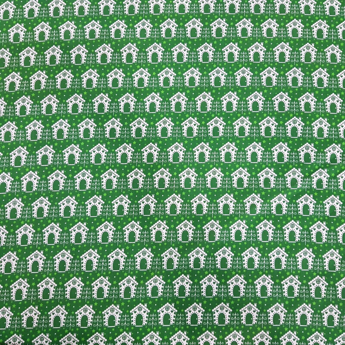 Christmas Polycotton Fabric Quilting Dress Xmas Crafts 45" - Bull Ring Fabrics