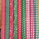 Christmas Polycotton Fabric Quilting Dress Xmas Crafts 45" - Bull Ring Fabrics