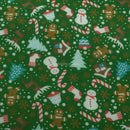 Christmas PolyCotton Fabric Xmas Crafts Material 45" - Bull Ring Fabrics