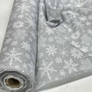 Christmas PolyCotton Fabric Xmas Crafts Material 45" - Bull Ring Fabrics