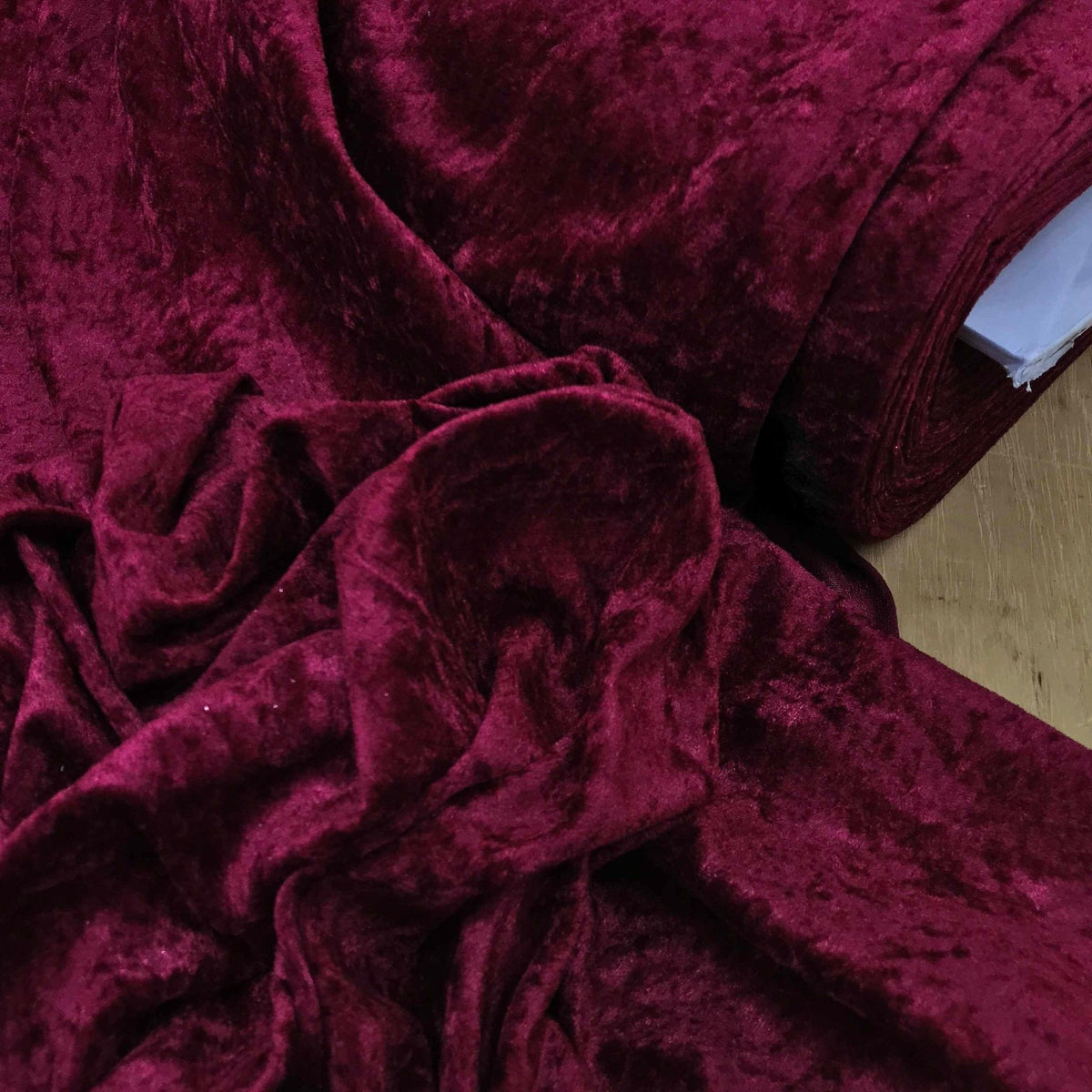 Crushed Velvet Velour Dress Fabric - Bull Ring Fabrics