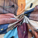 Cupboard Handles Digital Print Cotton Fabric - Bull Ring Fabrics