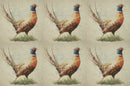 Cushion Picture Panel, Pheasant - Bull Ring Fabrics