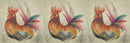 Cushion Picture Panel, Rooster - Bull Ring Fabrics