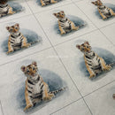 Cushion Picture Panel, Tiger Cup - Bull Ring Fabrics