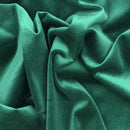 Plain Cotton Velvet Fabric Plush Theatre Costumes Material 112cm