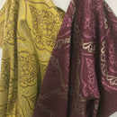 Damask Cotton Blend Curtain Brocade Fabric 140cm - Bull Ring Fabrics