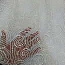 Designer Cream Guipure Lace Bridesmaid Dress Trim Wedding Fabric Summer Skirt - Bull Ring Fabrics