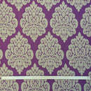 Designer Damask Floral Fabric Curtain Brocade 140cm - Bull Ring Fabrics