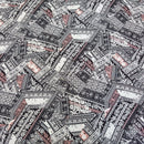 DESIGNER QUALITY VISCOSE MAROCAINE CREPE DRESS FABRIC - 135cm WIDE Ecru - GEMMA - Bull Ring Fabrics