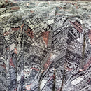 DESIGNER QUALITY VISCOSE MAROCAINE CREPE DRESS FABRIC - 135cm WIDE Ecru - GEMMA - Bull Ring Fabrics