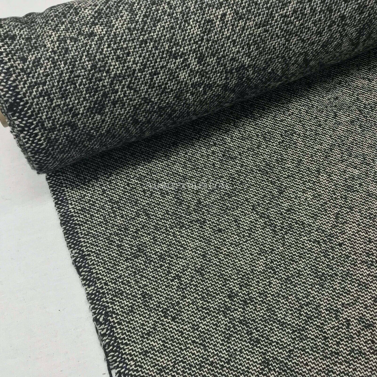 Designer Tweed Wool Mix Melton Fabric Coats Jacket Wool Blend Tartan Herringbone - Bull Ring Fabrics