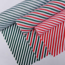 Diagonal Candy Stripes Poly Cotton Fabric - Bull Ring Fabrics
