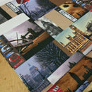 Digital Print Cotton Rich Fabric Curtain Craft Upholstery 140cm - Bull Ring Fabrics