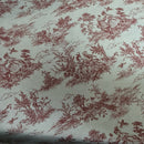 Digital Print Cotton Rich Fabric Curtain Craft Upholstery 140cm - Bull Ring Fabrics