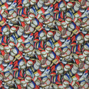 Digital Print Cotton Rich Fabric Curtain Craft Upholstery 140cm - Bull Ring Fabrics