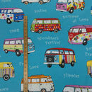 Digital Print Cotton Rich Fabric Curtain Craft Upholstery 140cm - Bull Ring Fabrics