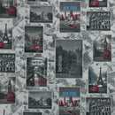 Digital Print Cotton Rich Fabric Curtain Craft Upholstery 140cm - Bull Ring Fabrics
