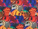 Digital Print Cotton Rich Fabric Curtain Craft Upholstery 140cm - Bull Ring Fabrics