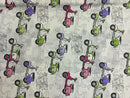 Digital Print Cotton Rich Fabric Curtain Craft Upholstery 140cm - Bull Ring Fabrics